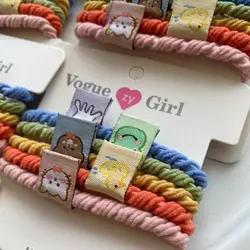 کش مو رنگی پیچ پیچی