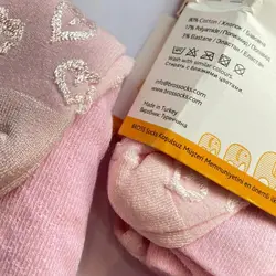 جوراب شلواری بچگانه طرح قلب