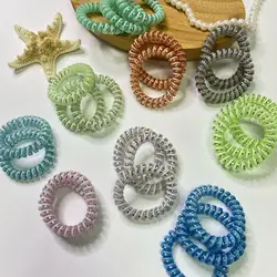 کش مو سیم تلفنی دورنگ