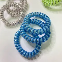 کش مو سیم تلفنی دورنگ