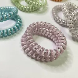 کش مو سیم تلفنی دورنگ