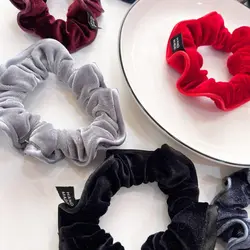 کش اسکرانچی مخمل دور قیطونی