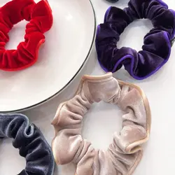 کش اسکرانچی مخمل دور قیطونی