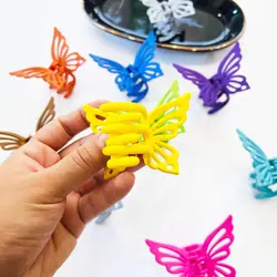 کلیپس پروانه مات توخالی