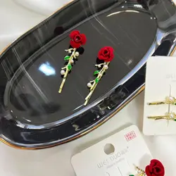 سنجاق سر اعلا گل رز دو عددی