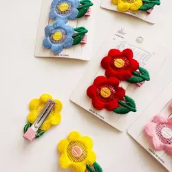 گیره انبری کارتی گل دوزی