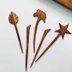 کانزاشی یا سیخ مو چوبی روشن