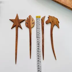 کانزاشی یا سیخ مو چوبی روشن