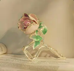 کلیپس فلزی گل رز زایا