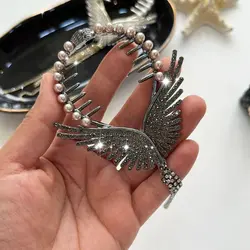 گیره مو گوجه ای بال فرشته زایا