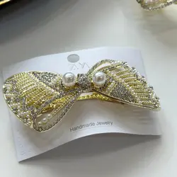 گیره فرانسوی پاپیون نگینی زایا