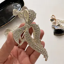 کلیپس  فلزی پاپیون نگینی زایا