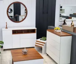 ست کامل ارزان قیمت محصول جدید مینل میز شامل میز تلویزیون و جاکفشی و...