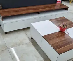 ست کامل ارزان قیمت محصول جدید مینل میز شامل میز تلویزیون و جاکفشی و...