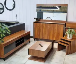 ست کامل ارزان قیمت محصول جدید مینل میز شامل میز تلویزیون و جاکفشی و...