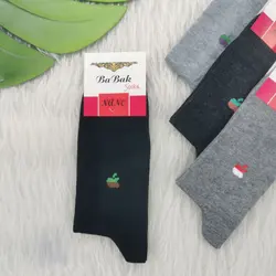 جوراب ساقدار مردانه نخ | 9,000 تومان | عمده | 12تایی | کد 1019 - فروشگاه تخصصی جوراب