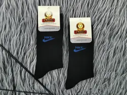 جوراب ساقدار مردانه نخ | جفتی 12000 تومان | عمده | 12 تایی | کد 1014 - فروشگاه تخصصی جوراب