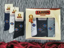 جوراب ساقدار مردانه نخ | جفتی 14,000 تومان | عمده | 12تایی | کد 1004 - فروشگاه تخصصی جوراب