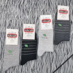 جوراب ساقدار مردانه نخ | جفتی 9,000 تومان | عمده | 12تایی | کد 1006 - فروشگاه تخصصی جوراب