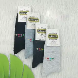 جوراب ساقدار مردانه نخ | جفتی 9,000 تومان | عمده | 12تایی | کد 1006 - فروشگاه تخصصی جوراب