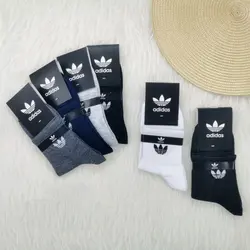 جوراب نیم ساق اسپرت نخ | جفتی 20,000 تومان | عمده | 12تایی | کد 1316 - فروشگاه تخصصی جوراب