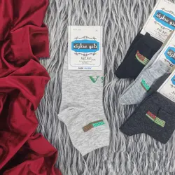 جوراب نیم ساق مردانه نخ | جفتی 8,500 تومان | عمده | 12تایی | کد 1152 - فروشگاه تخصصی جوراب