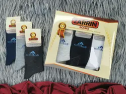 جوراب ساقدار مردانه نخ | جفتی 14,000 تومان | عمده | 12تایی | کد 1004 - فروشگاه تخصصی جوراب