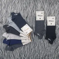 جوراب سه پاشنه مردانه نخ | جفتی 10500 تومان | عمده | 12 تایی - فروشگاه تخصصی جوراب