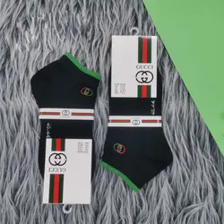 جوراب مچی گلدوزی مردانه پنبه | جفتی 22,500 تومان | عمده | 12تایی - فروشگاه تخصصی جوراب