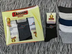 جوراب ساقدار مردانه نخ | جفتی 18,000 تومان | عمده | 12تایی | کد: 1004 - فروشگاه تخصصی جوراب