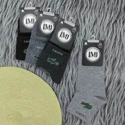 جوراب نیم ساق مردانه نخ | جفتی 15,000 تومان | عمده | 12تایی | کد : 1122 - فروشگاه تخصصی جوراب