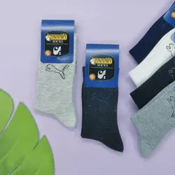 جوراب ساقدار مردانه نخ | جفتی 15,000 تومان | عمده | 12تایی | کد : 1001 - فروشگاه تخصصی جوراب