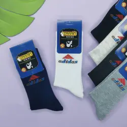 جوراب ساقدار مردانه نخ | جفتی 15,000 تومان | عمده | 12تایی | کد : 1001 - فروشگاه تخصصی جوراب