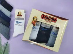 جوراب ساقدار مردانه نخ | جفتی 16,200 تومان | عمده | 12تایی | کد: 1004 -