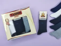 جوراب ساقدار مردانه نخ | جفتی 16,200 تومان | عمده | 12تایی | کد: 1004 -