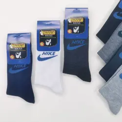 جوراب ساقدار مردانه نخ | جفتی 15,000 تومان | عمده | 12تایی | کد :1001