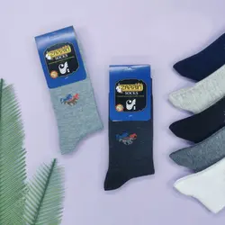 جوراب ساقدار مردانه نخ | جفتی 14,850 تومان | عمده | 12تایی | کد : 1001 - فروشگاه تخصصی جوراب