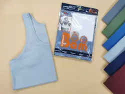 زیرپوش رکابی پلی استر پنبه | هر عدد 64,350 تومان | عمده | 6تایی | کد : 2211 | XL | رنگی | - فروشگاه تخصصی جوراب