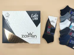 جوراب مردانه مچی زرین پنبه | جفتی 26400 تومان | عمده | 12تایی | کد : 1131 - فروشگاه لباس زیر و جوراب