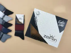 جوراب مردانه ساقدار زرین پنبه | جفتی 30,250 تومان | عمده | 12تایی | کد : 1021 - فروشگاه لباس زیر و جوراب