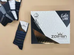 جوراب مردانه ساقدار زرین پنبه | جفتی 30,250 تومان | 12 تایی | کد : 1021 - فروشگاه لباس زیر و جوراب