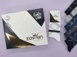 جوراب مردانه ساقدار زرین پنبه | جفتی 30,250 تومان | عمده | 12تایی | کد : 1021 - فروشگاه لباس زیر و جوراب