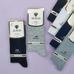 جوراب مردانه ساقدار الماس نخ | جفتی 14,850 تومان | عمده | 12 تایی | کد : 1011 | - فروشگاه لباس زیر و جوراب