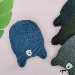 کلاه بافت روگوشی | هر عدد 50,600 تومان | عمده | 6 تایی | کد : 9921 - فروشگاه لباس زیر و جوراب