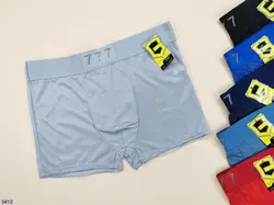 شورت مردانه نیم پا 🧶گیاهی 📏سایزFree | عمده | 12 تایی | کد : 3412 - فروشگاه ساق بلند فروش عمده لباس زیر و جوراب