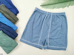 شورت مردانه پادار 🧶پلی استر 📏سایزXL,XXL,XXXL | عمده | 12 تایی | کد : 3142 - فروشگاه ساق بلند فروش عمده لباس زیر و جوراب