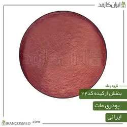 خرید و قیمت رنگ پودری مات بنفش ارکیده کد22 - وزن 20گرمی (ایرانکازمد)