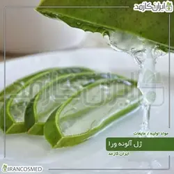 خرید و قیمت ژل آلوئه ورا باربادنسیس طبیعی گل زرد Aloe Vera - حجم 18میل (ایرانکازمد)