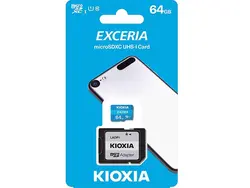 کارت حافظه‌ microSDHC کیوکسیا مدل Exceria ظرفیت 64 گیگابایت