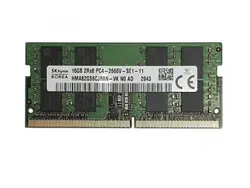 رم لپتاپ DDR4 تک کاناله 2666 مگاهرتز اس کی هاینیکس SK Hynix مدل PC4-21300 ظرفیت 16 گیگابایت